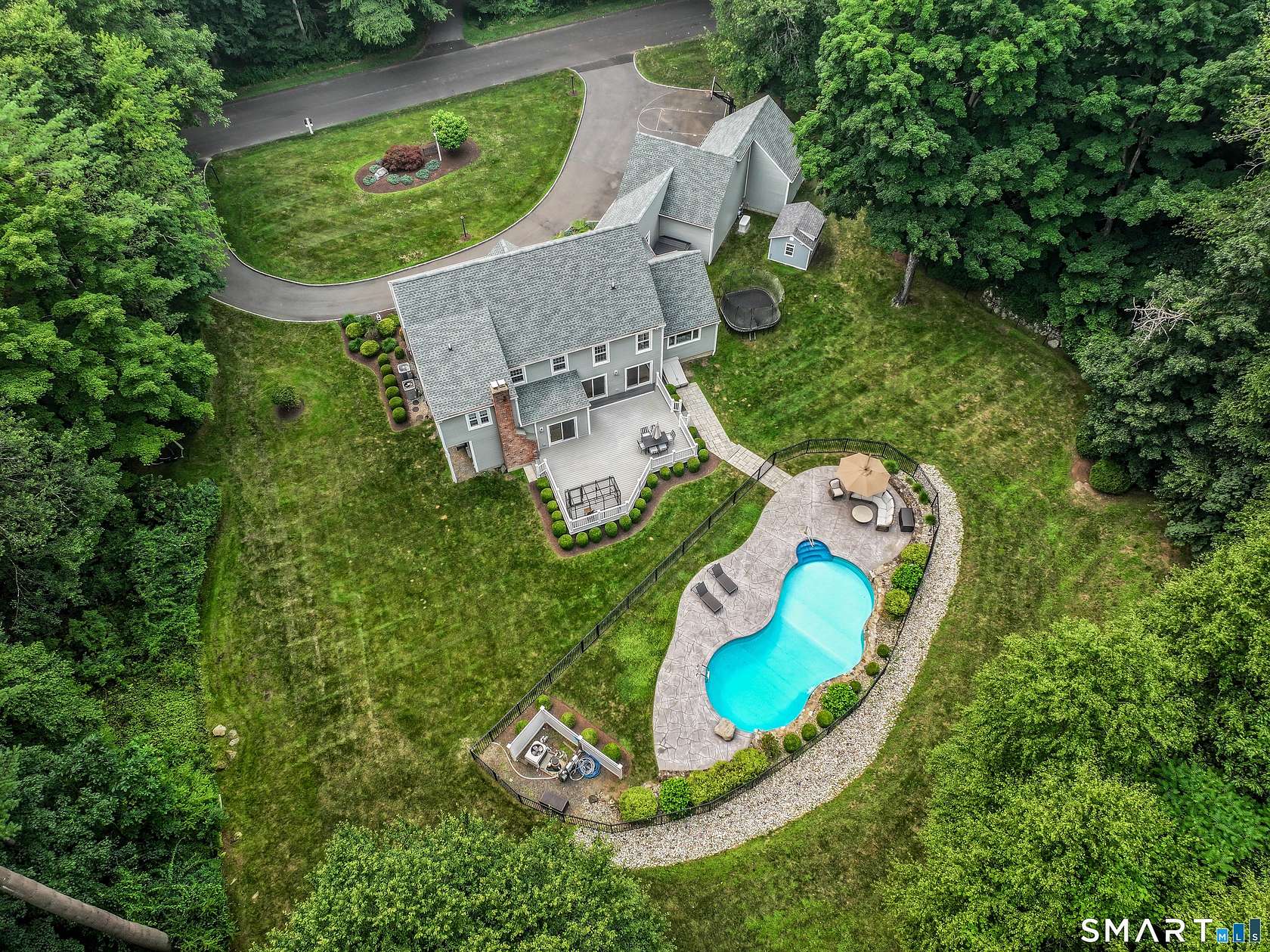 2 Acres of Land with Home for Sale in Brookfield, Connecticut