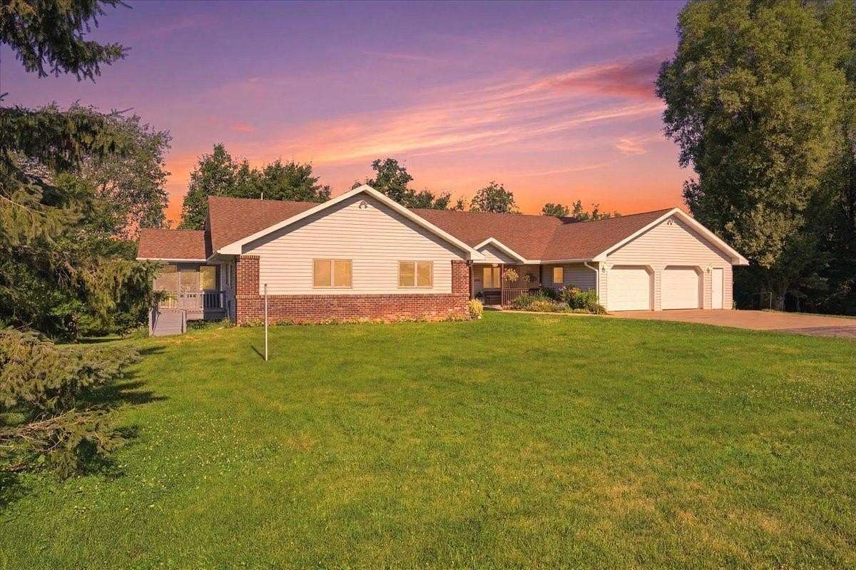 7 Acres of Land with Home for Sale in Woodville, Wisconsin