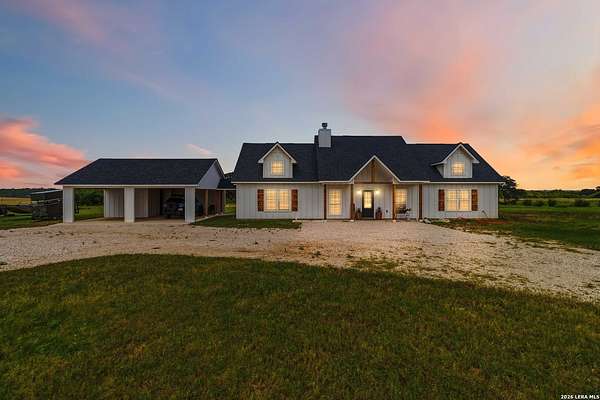 29 Acres of Recreational Land with Home for Sale in Sabinal, Texas