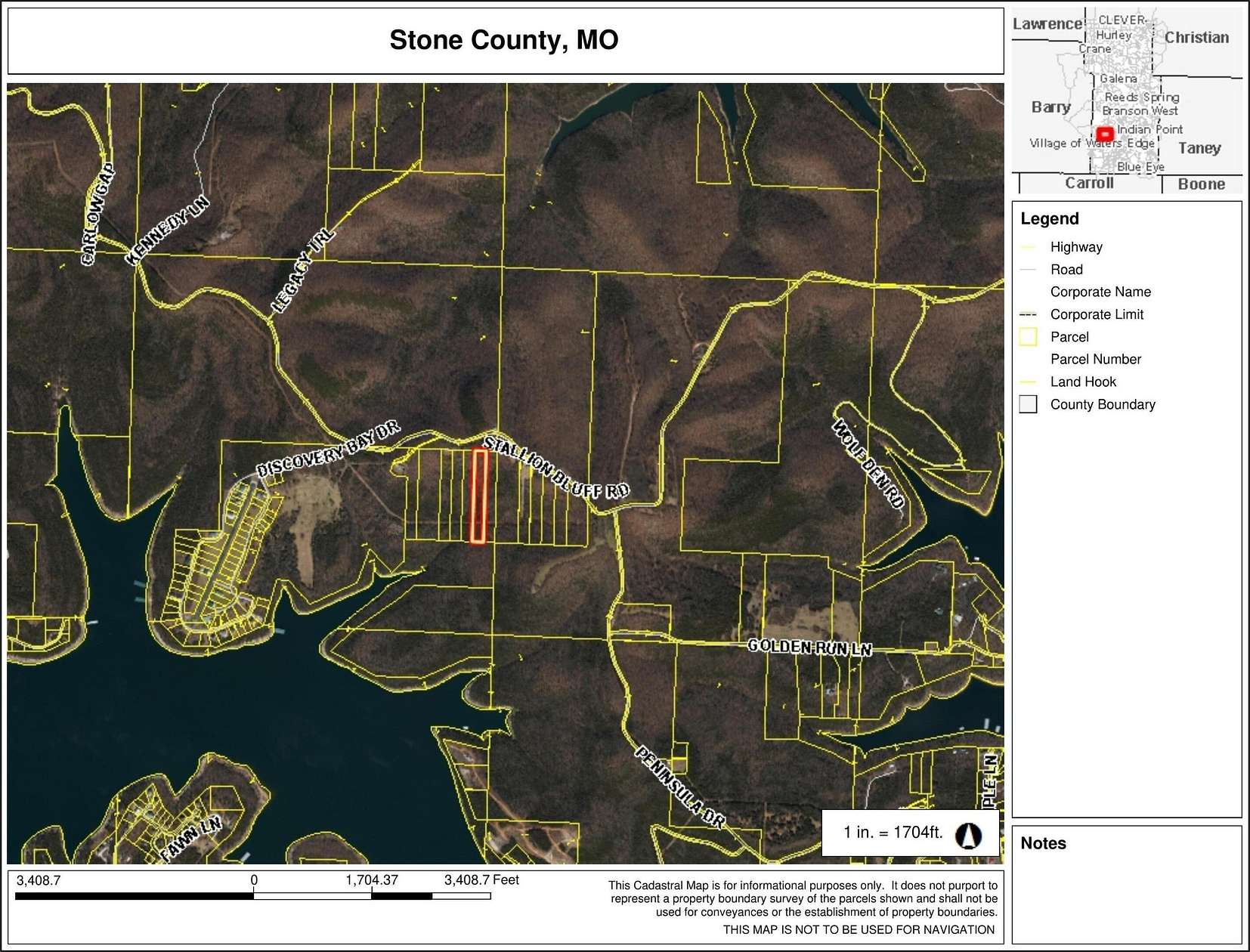 5 Acres of Residential Land for Sale in Shell Knob, Missouri