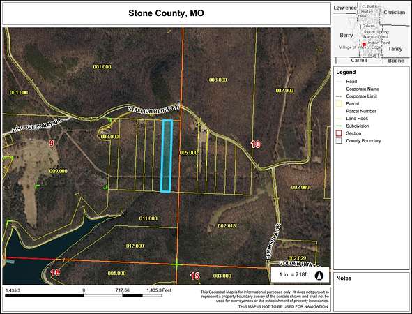 5 Acres of Residential Land for Sale in Shell Knob, Missouri
