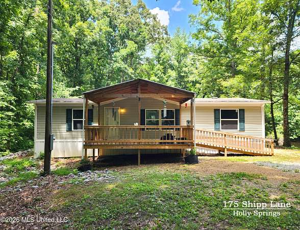 9 Acres of Land with Home for Sale in Holly Springs, Mississippi