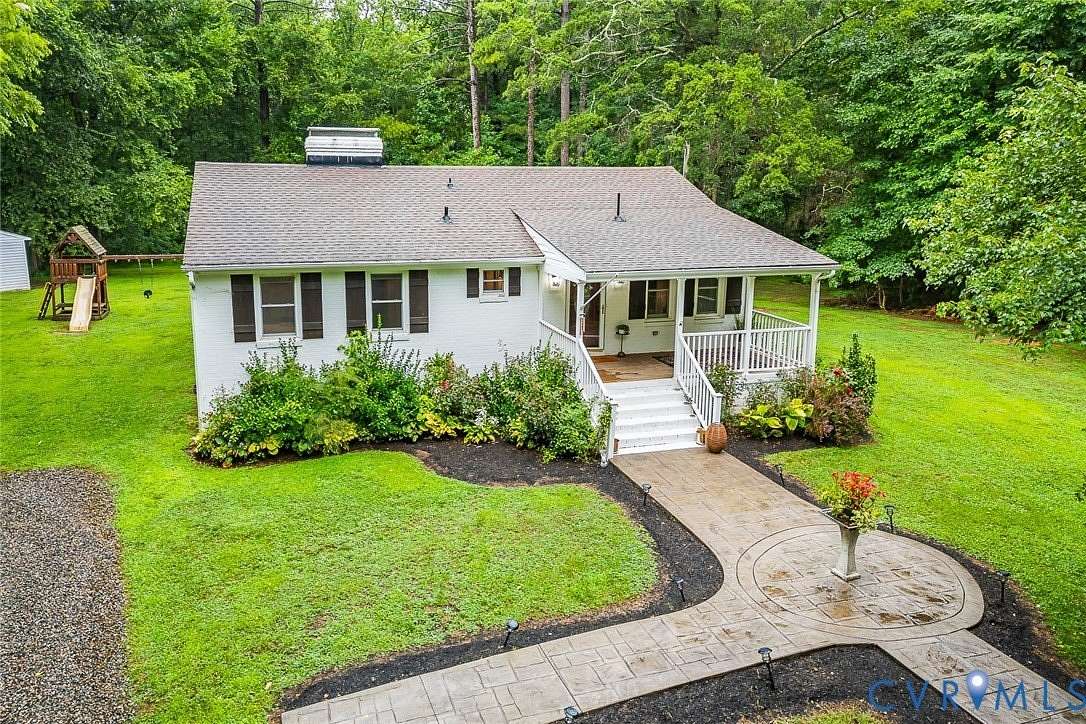 5 Acres of Land with Home for Sale in Chesterfield, Virginia