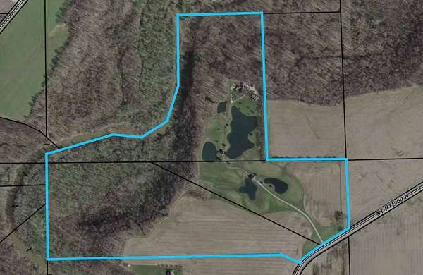 77.7 Acres of Land with Home for Auction in Wakeman, Ohio