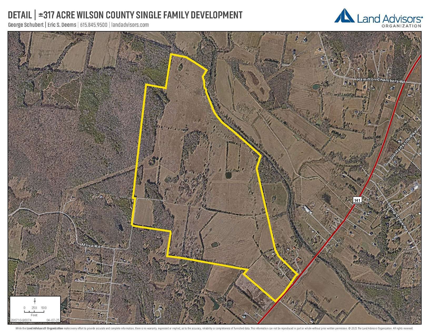 317 Acres of Land for Sale in Lebanon, Tennessee