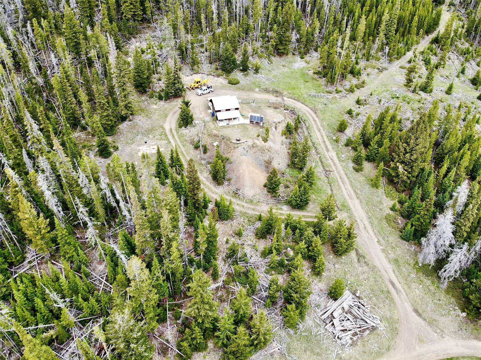 5 Acres of Land with Home for Sale in Townsend, Montana