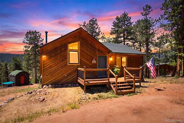 1.79 Acres of Land with Home for Sale in Bailey, Colorado