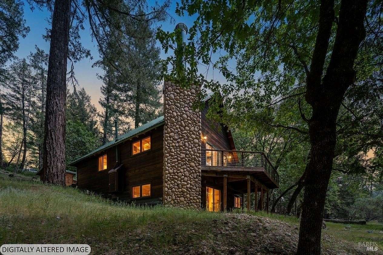 5.55 Acres of Land with Home for Sale in Potter Valley, California