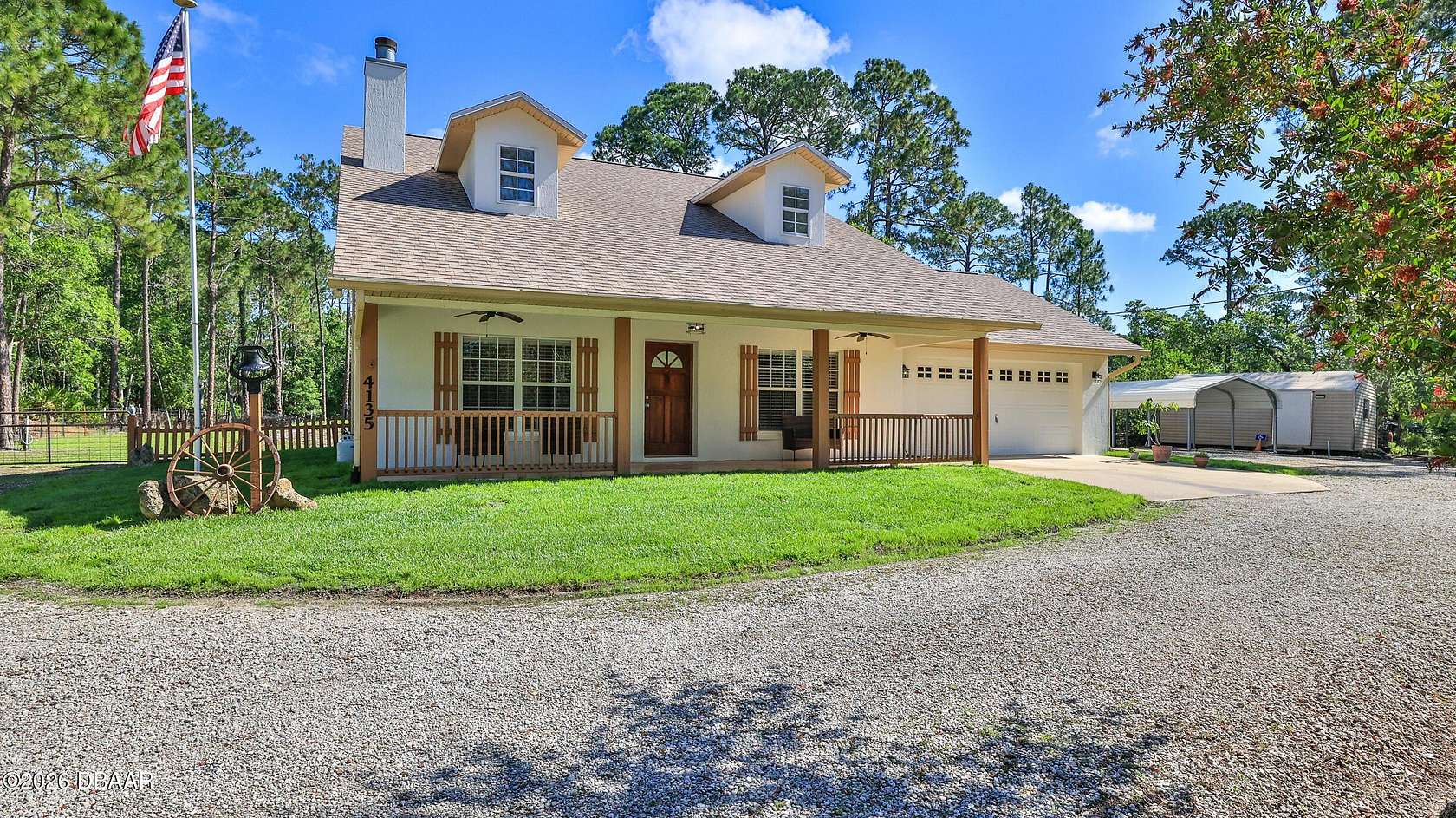 5 Acres of Land with Home for Sale in New Smyrna Beach, Florida