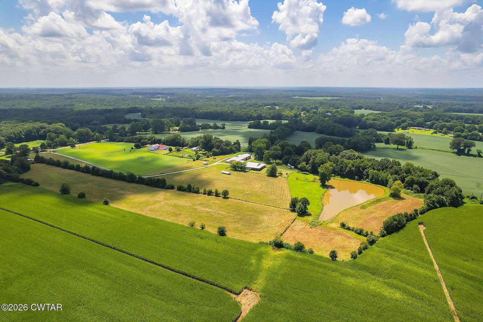 24 Acres of Land with Home for Sale in Jackson, Tennessee