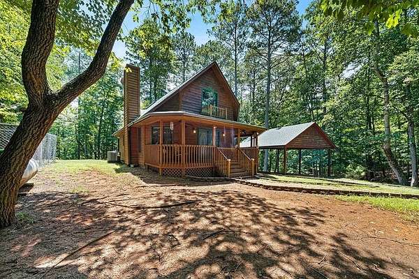 2.48 Acres of Land with Home for Sale in Ellijay, Georgia