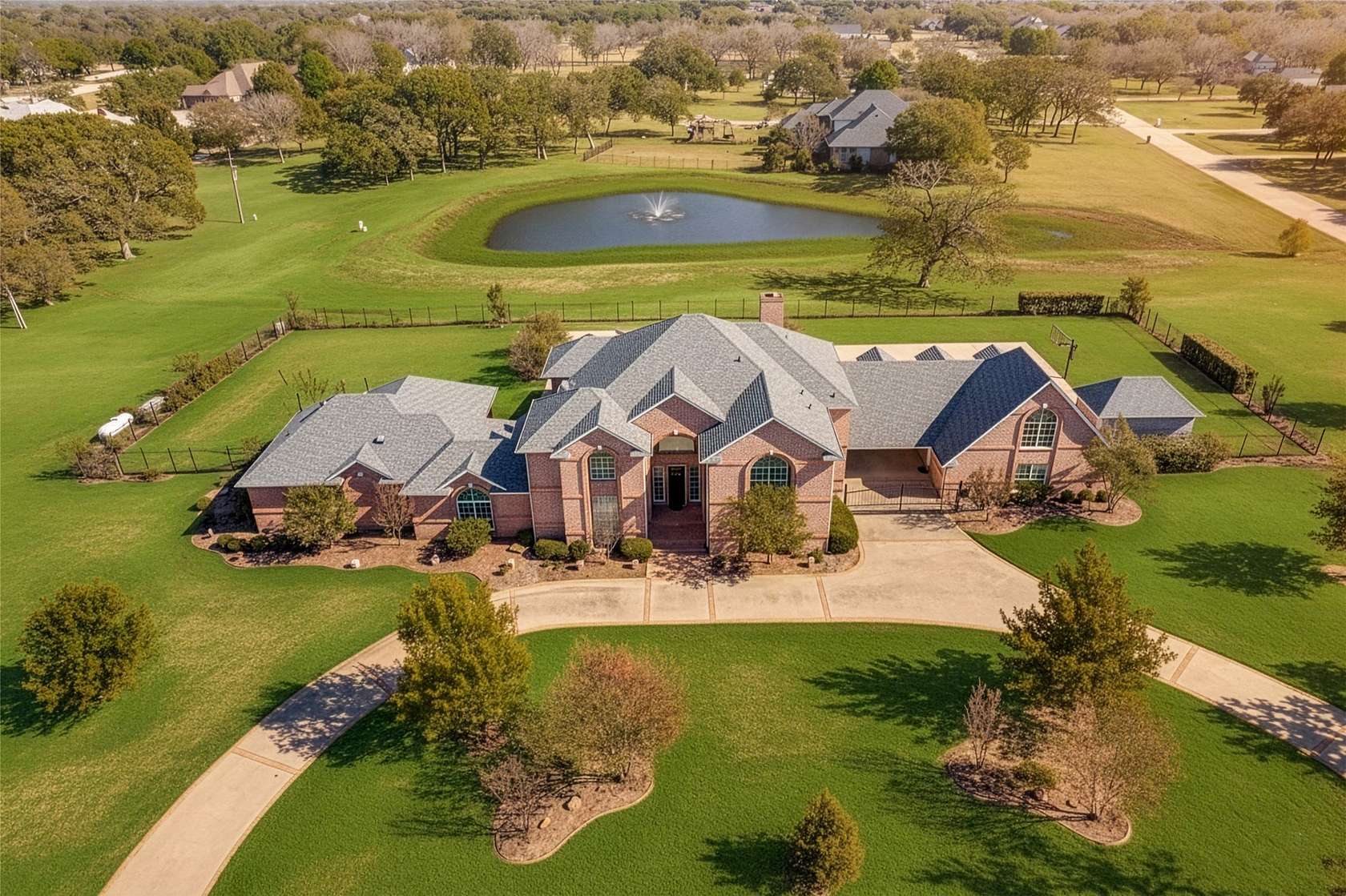 3.6 Acres of Land with Home for Sale in Burleson, Texas