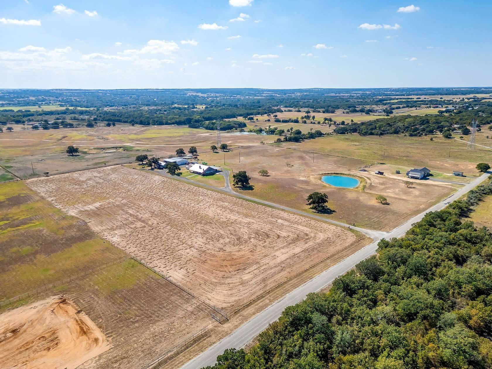 17.8 Acres of Land with Home for Sale in Poolville, Texas