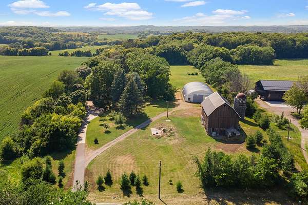 5 Acres of Land with Home for Sale in Loretto, Minnesota