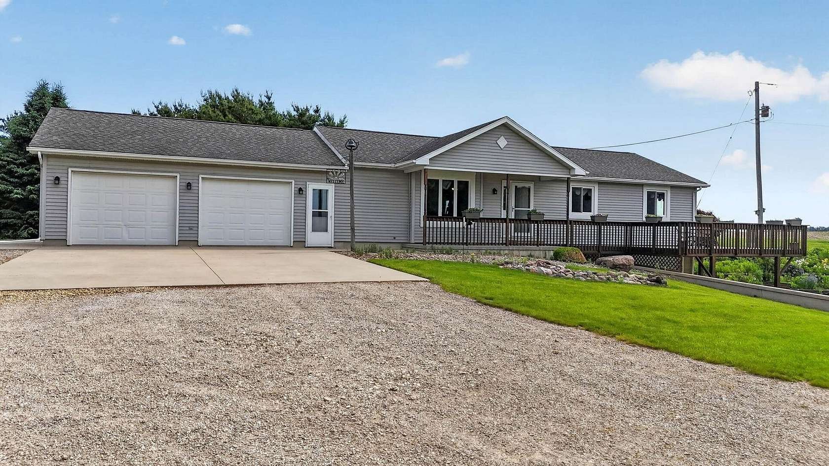 3 Acres of Land with Home for Sale in Waverly, Iowa