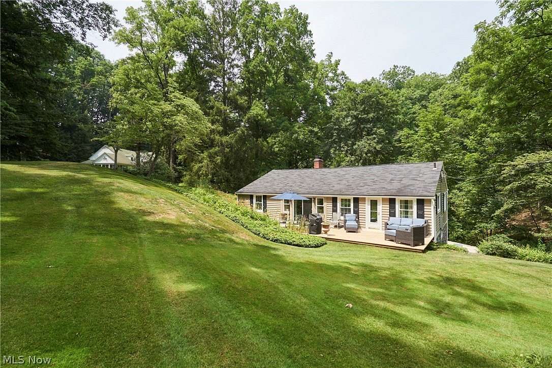 8.14 Acres of Land with Home for Sale in Bath, Ohio