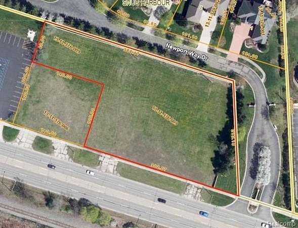 1.48 Acres of Commercial Land for Sale in Waterford, Michigan