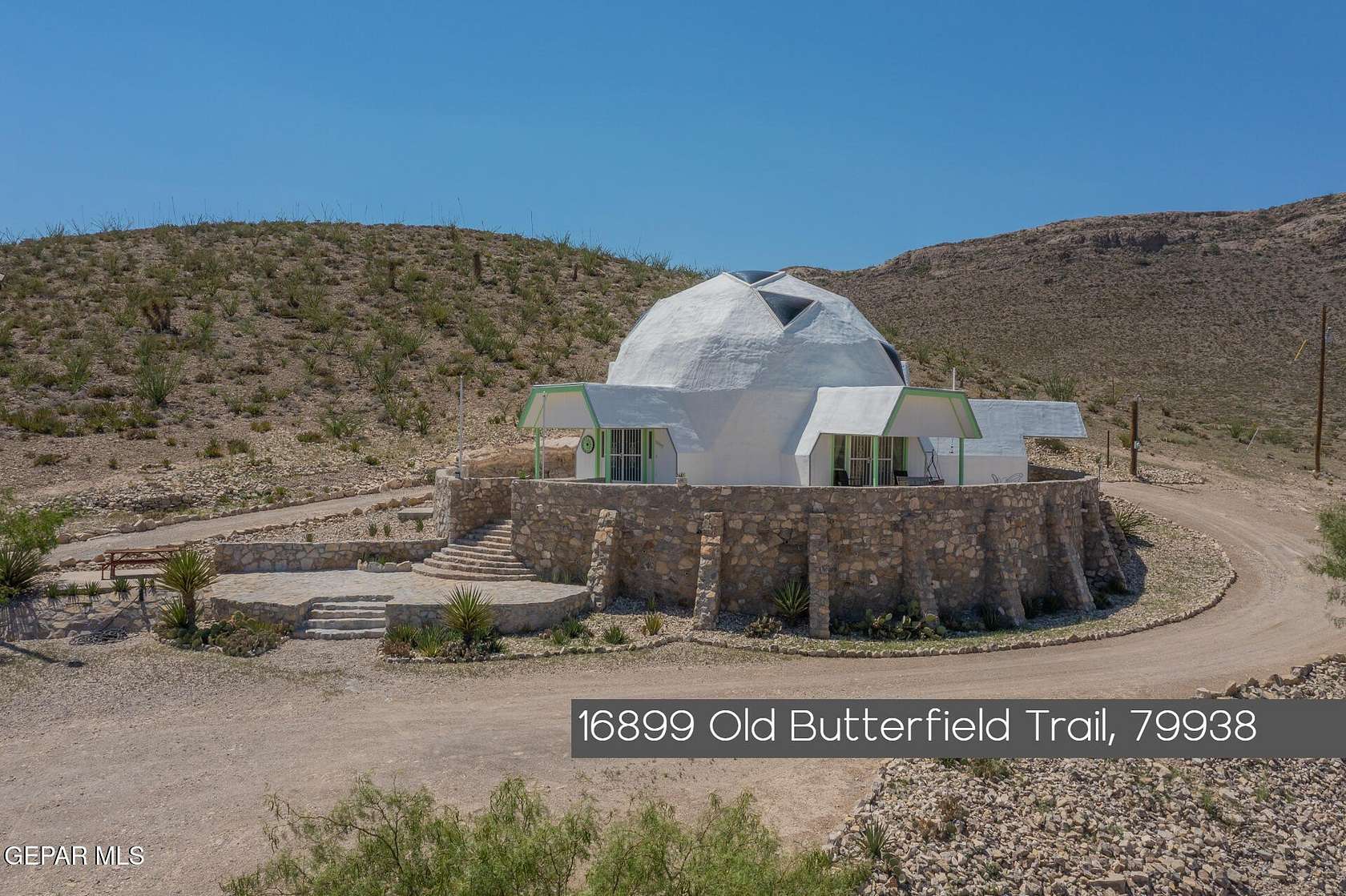 6.58 Acres of Land with Home for Sale in El Paso, Texas