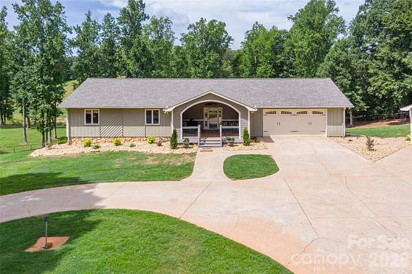 24 Acres of Land with Home for Sale in Rutherfordton, North Carolina