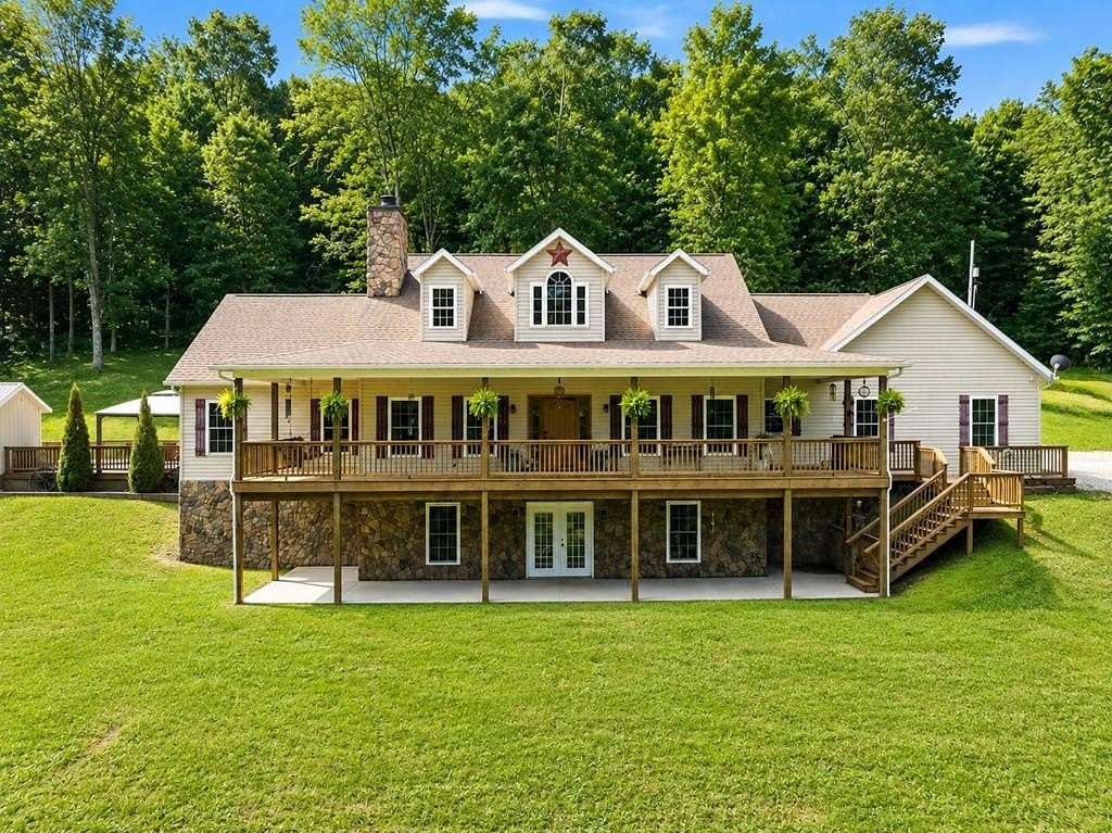 3.8 Acres of Land with Home for Sale in Triadelphia, West Virginia