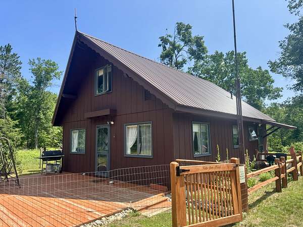 15 Acres of Recreational Land with Home for Sale in Lewiston, Michigan