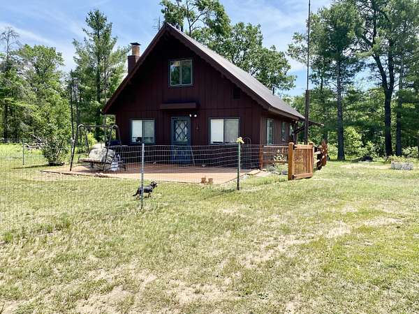 15 Acres of Recreational Land with Home for Sale in Lewiston, Michigan