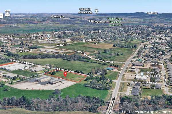 3.4 Acres of Land for Sale in Prairie Grove, Arkansas