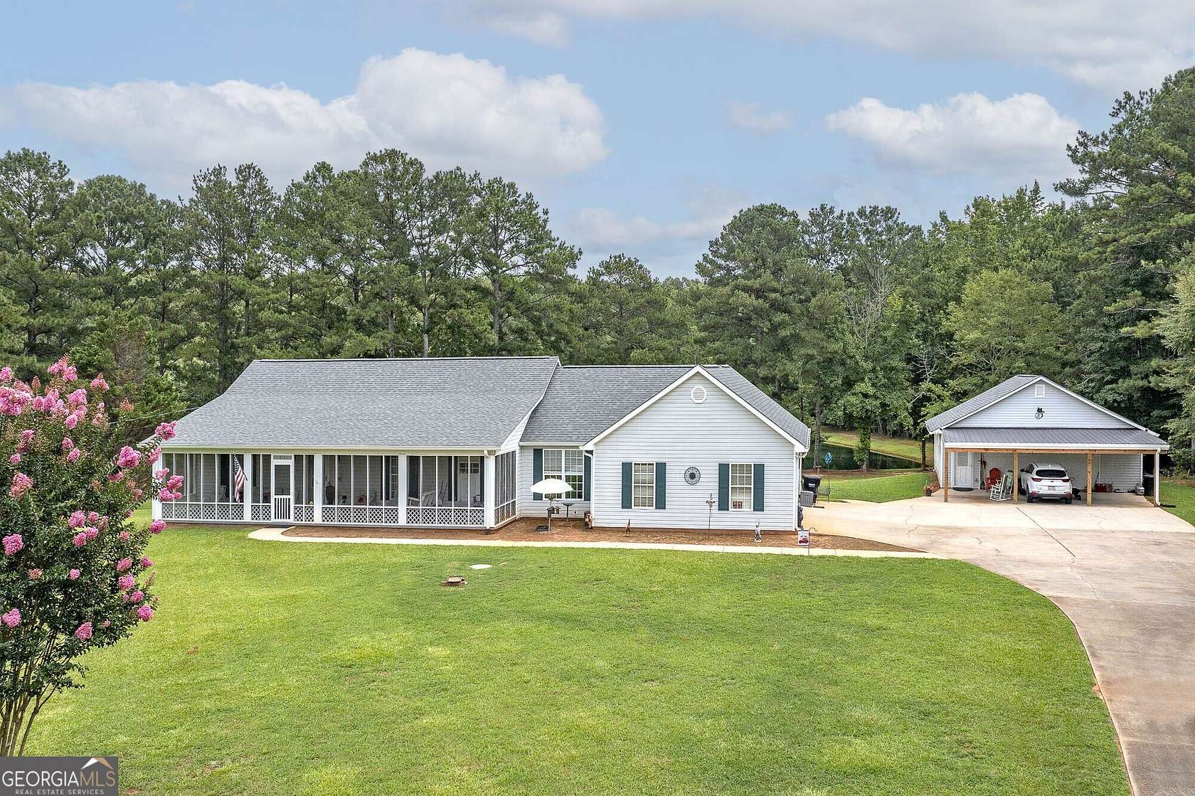 5 Acres of Land with Home for Sale in Milner, Georgia