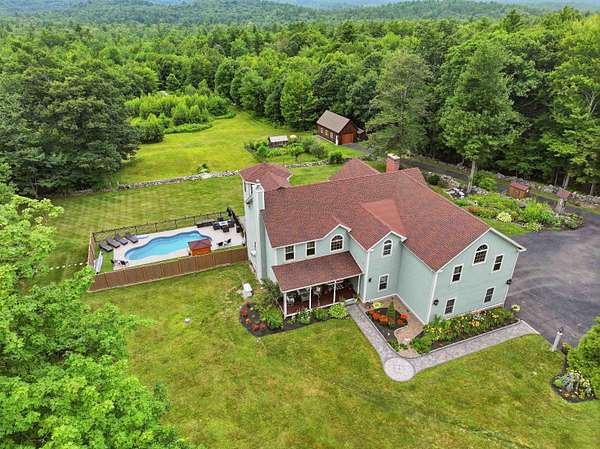 132 Acres of Recreational Land with Home for Sale in Deerfield, New Hampshire