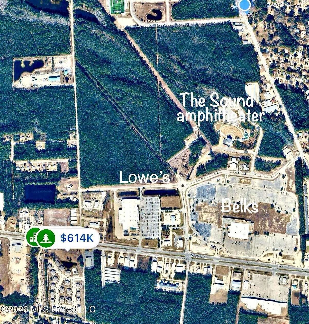 3 Acres of Mixed-Use Land for Sale in Gautier, Mississippi