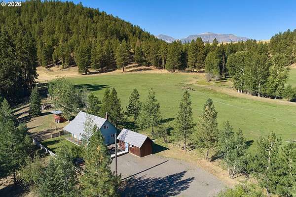 3.45 Acres of Land with Home for Sale in Joseph, Oregon