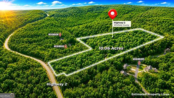 10 Acres of Recreational & Residential Land for Sale in Cohutta, Georgia
