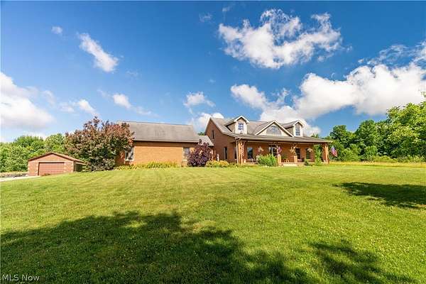 13.1 Acres of Recreational Land with Home for Sale in Alliance, Ohio