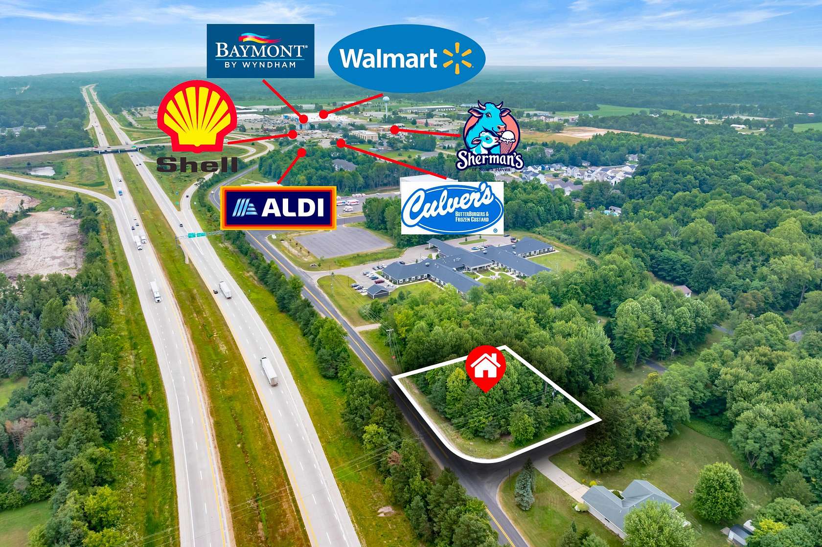0.44 Acres of Mixed-Use Land for Sale in South Haven, Michigan