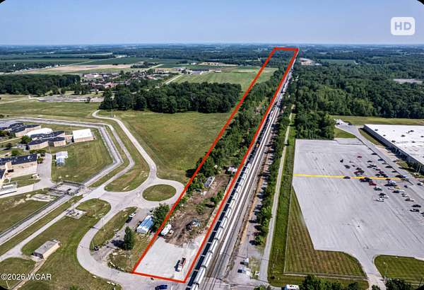 11.5 Acres of Commercial Land for Sale in Lima, Ohio