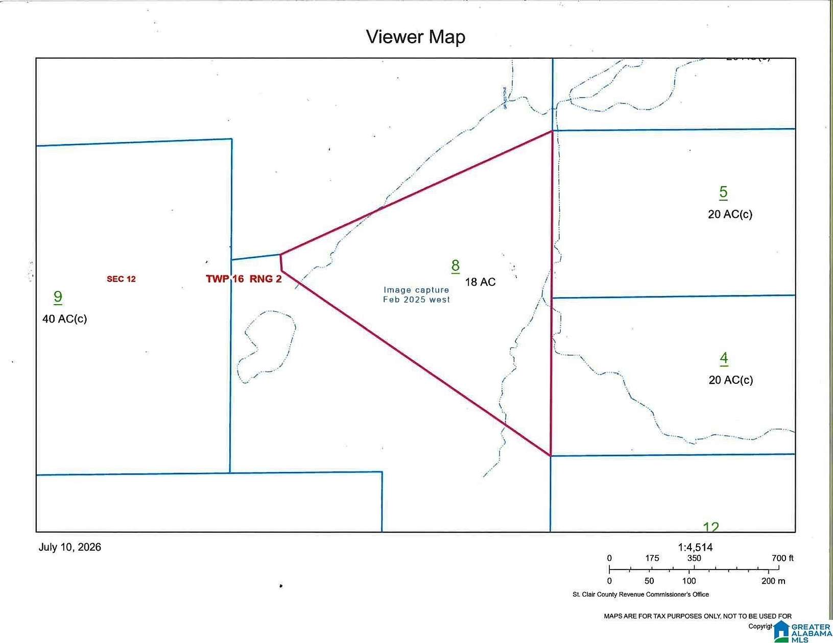 18 Acres of Land for Sale in Odenville, Alabama