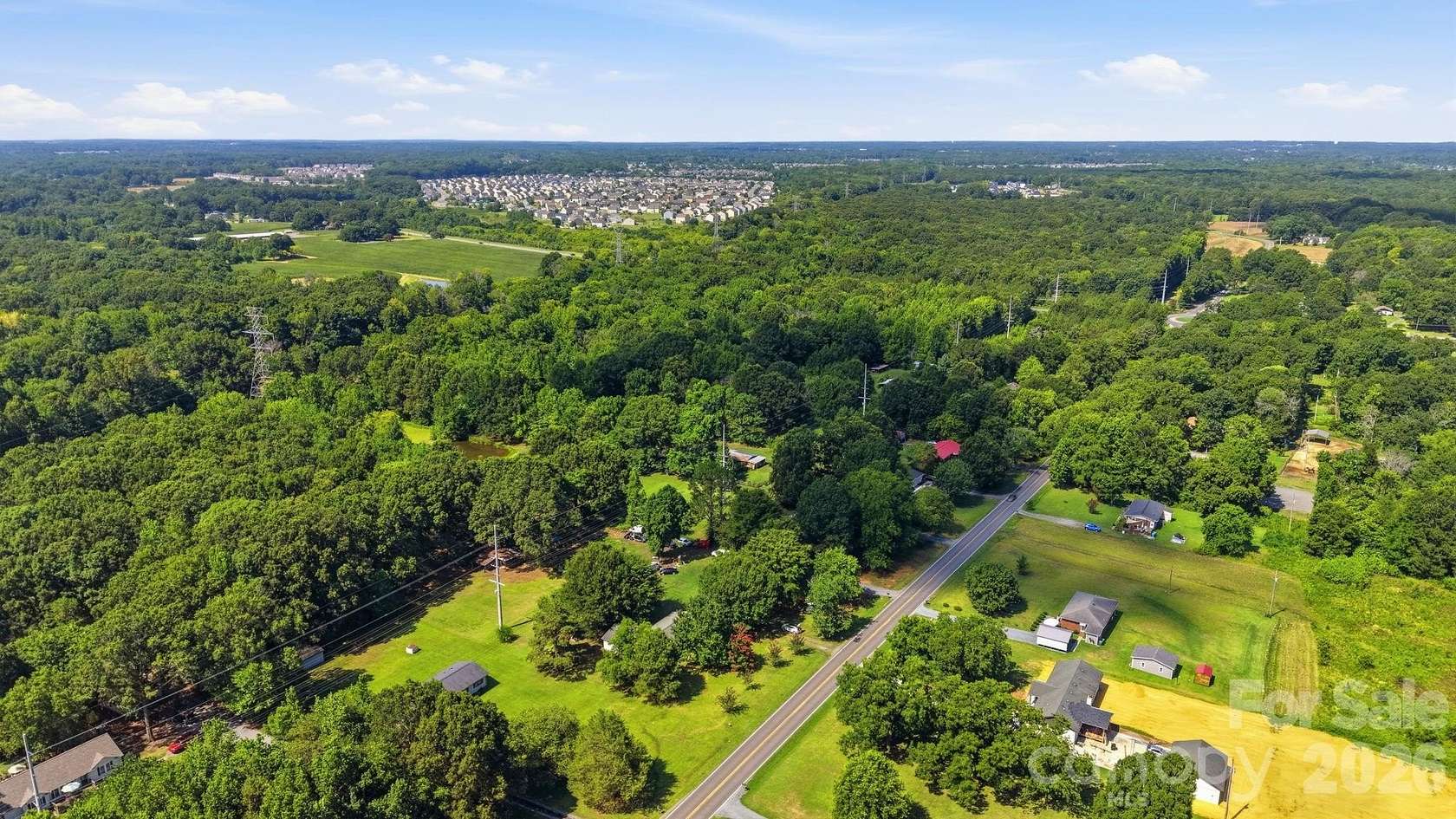 3 Acres of Land with Home for Sale in Indian Trail, North Carolina
