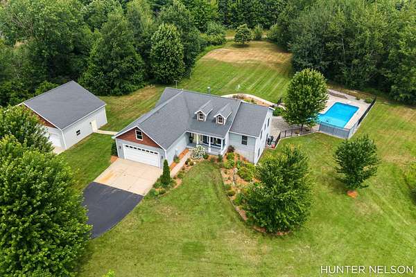 5.5 Acres of Land with Home for Sale in Grant, Michigan