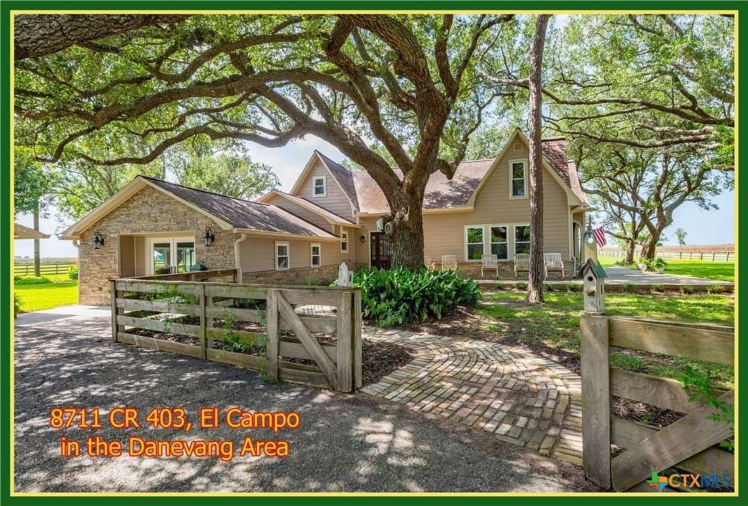 3.9 Acres of Land with Home for Sale in El Campo, Texas