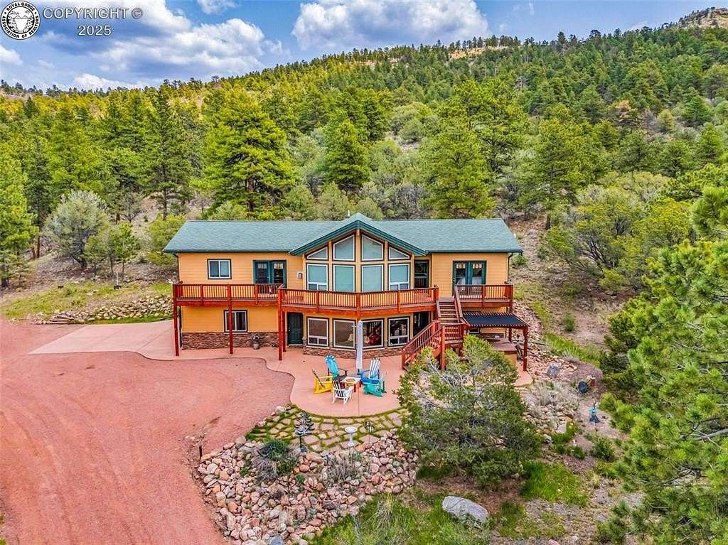 35.2 Acres of Recreational Land with Home for Sale in Cañon City, Colorado