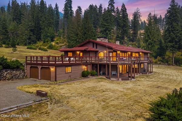 25 Acres of Recreational Land with Home for Sale in Priest River, Idaho