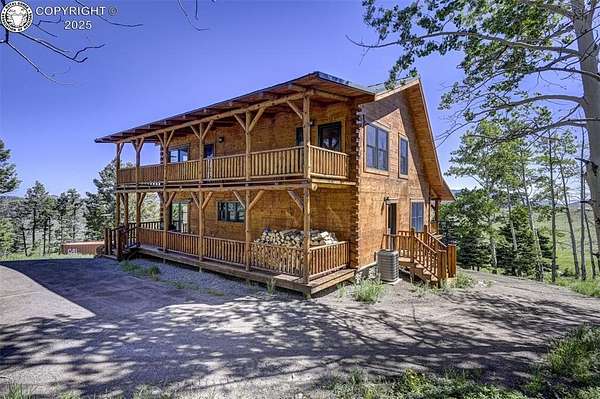 35.6 Acres of Recreational Land with Home for Sale in Westcliffe, Colorado