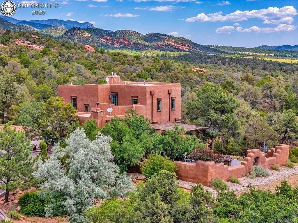5 Acres of Land with Home for Sale in Colorado Springs, Colorado