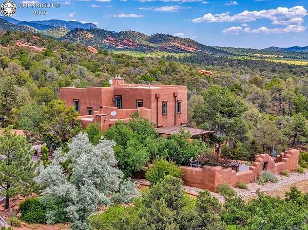 5 Acres of Land with Home for Sale in Colorado Springs, Colorado