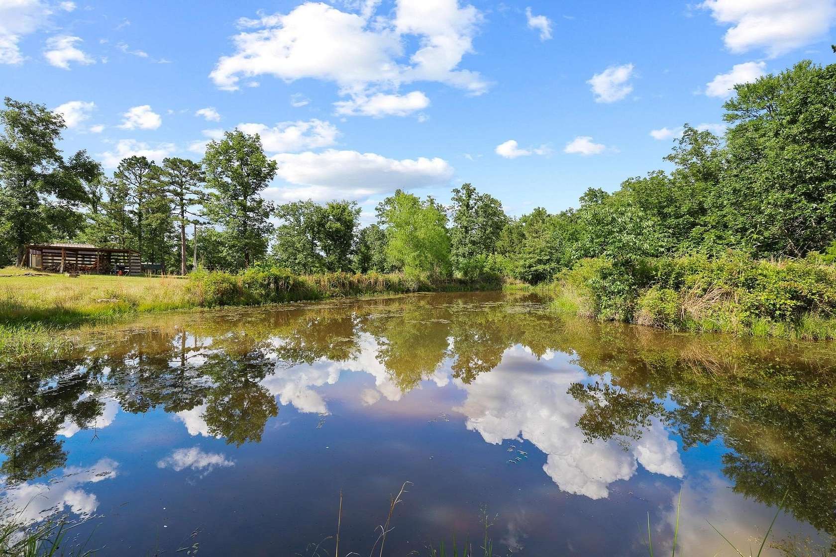 91.2 Acres of Recreational Land with Home for Sale in Antlers, Oklahoma