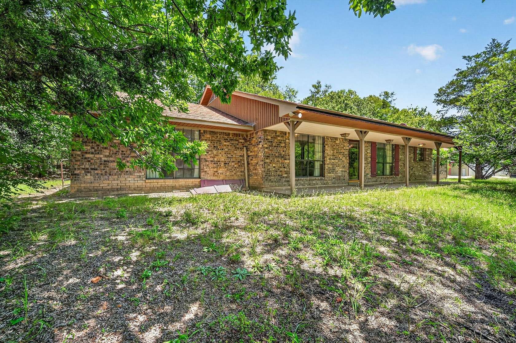 12 Acres of Recreational Land with Home for Sale in New Hope, Texas