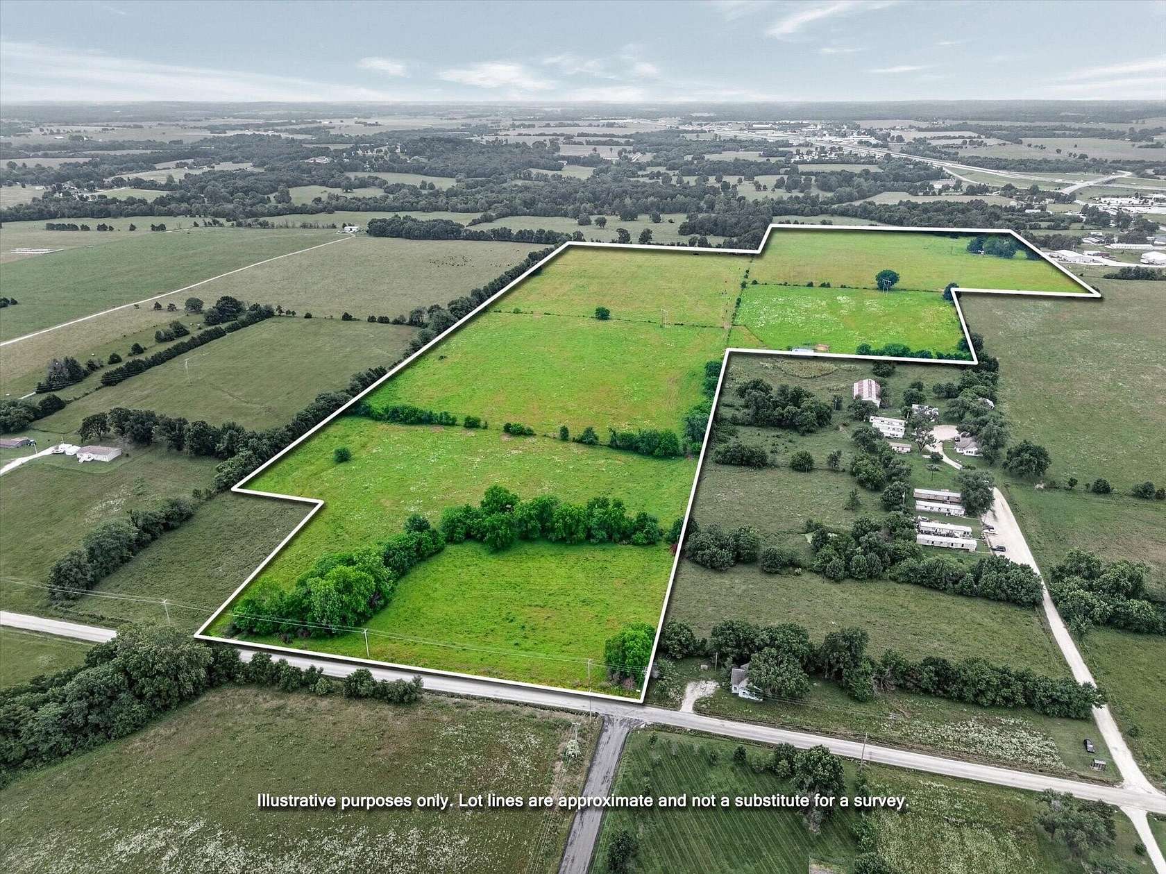 265 Acres of Land for Sale in Bolivar, Missouri
