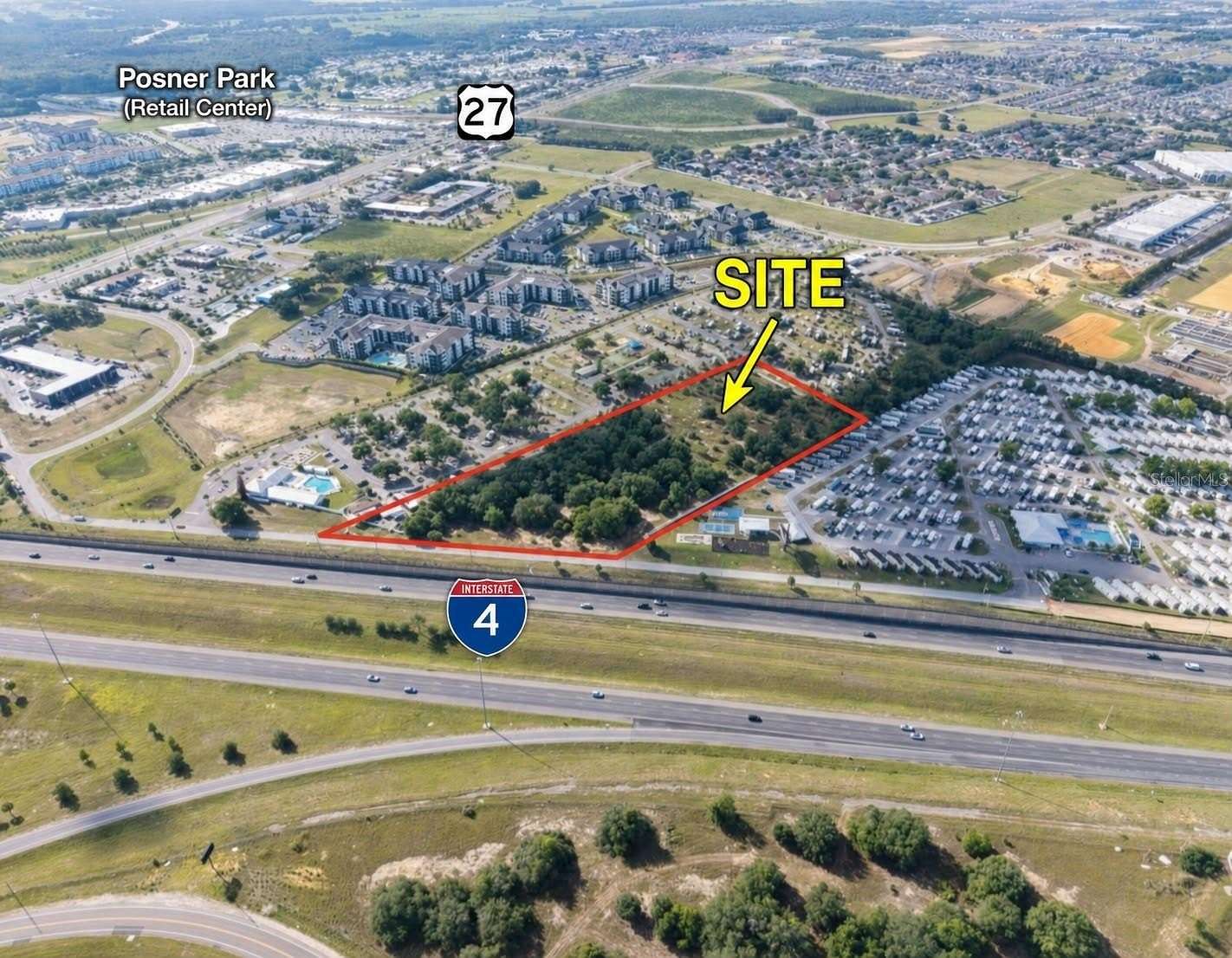 6.62 Acres of Mixed-Use Land for Sale in Davenport, Florida