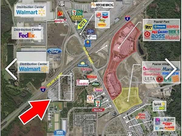 6.62 Acres of Mixed-Use Land for Sale in Davenport, Florida