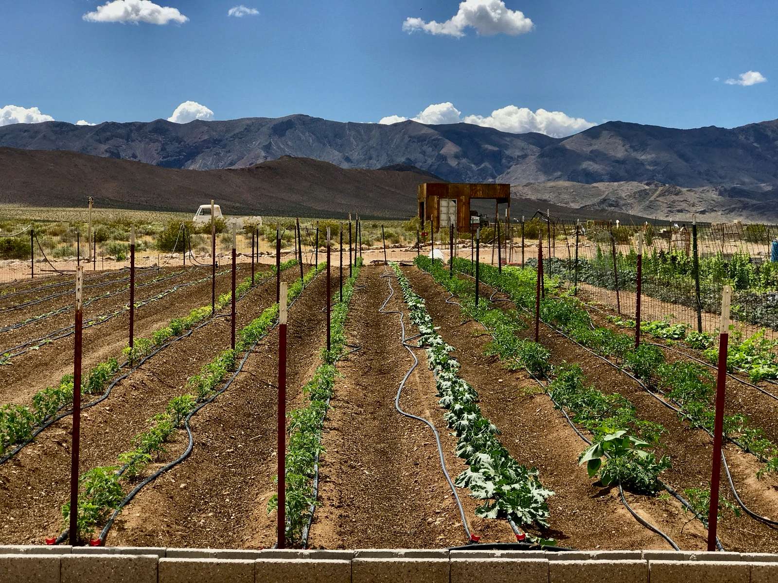 10 Acres of Land with Home for Sale in Tecopa, California